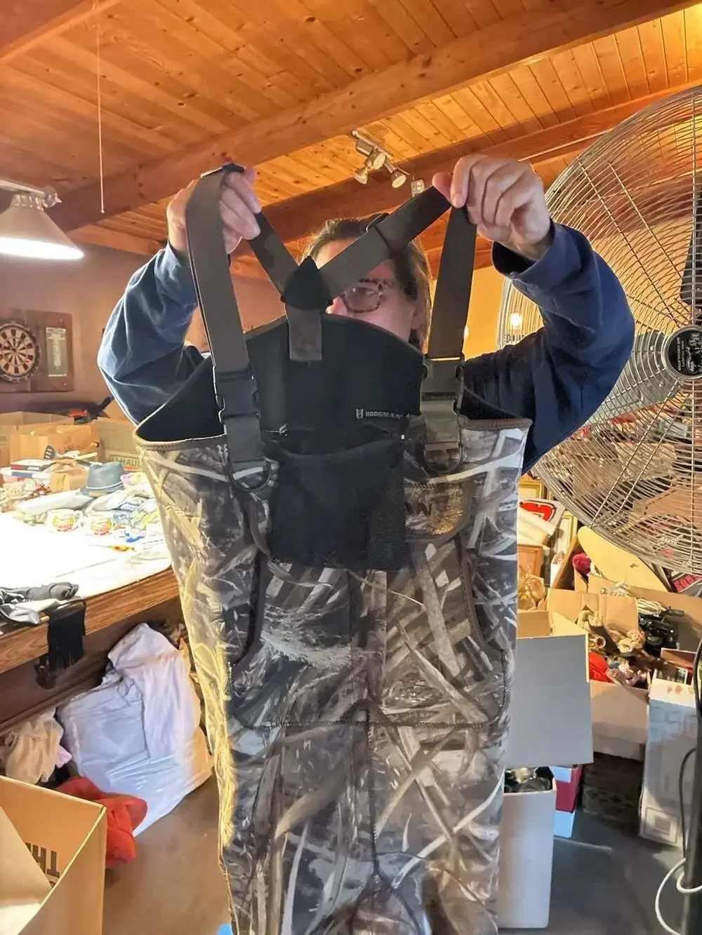 Hodgman Neoprene Boot-Foot Hunting Waders Max-5 Camo 1000g Thinsulate Insulation